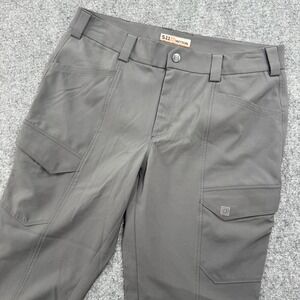 5.11 Tactical Shella Womens Gray Cargo Pants Size 12 Long Utility Hiking Outdoor